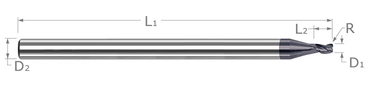 Dovetail Cutters - O - Ring Slotting End Mills